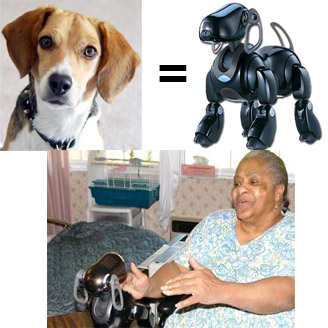 Ρομποτικοί σκύλοι για τους ηλικιωμένους...