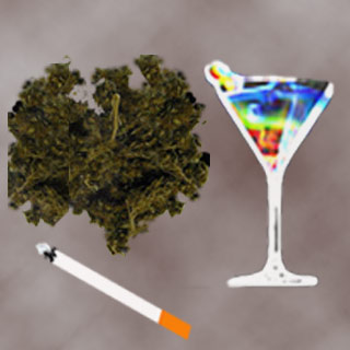 Marijuana, Cigarette and Alcohol