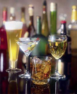 Various kinds of Alcohol