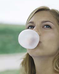 Prevent Tooth decay with chewing gum