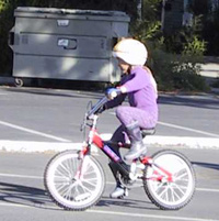 Child on Cycle
