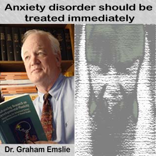 Dr Graham Emslie, Anxiety