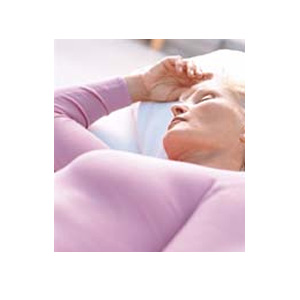 Elderly Woman Napping