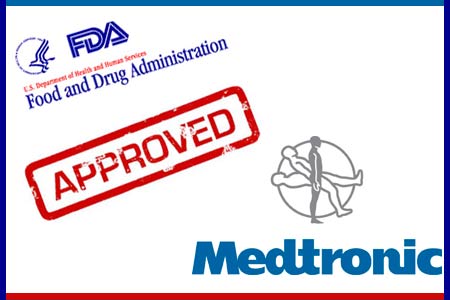 FDA and Medtronic logos