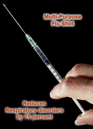 Flu Shot treats Respiratory disorders