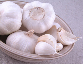 A Bowl of Garlic Pods