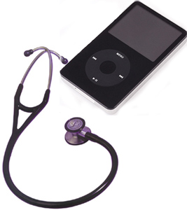 Ipod and Stethoscope