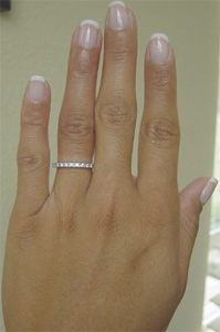Long Ring Finger in Women