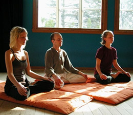 People Meditating