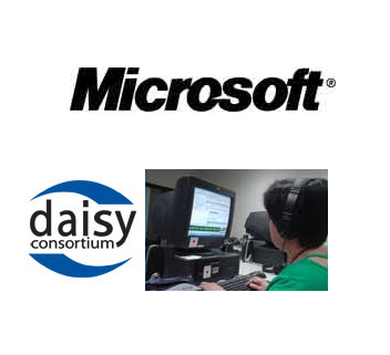 Microsoft and DAISY Consortium Logo