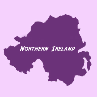 Outline Map of Northern Ireland