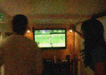 Playing Wii