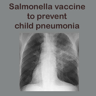 Salmonella vaccine for children