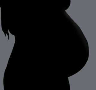 Pregnant Lady Silhouette