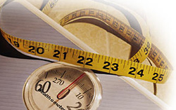 Measuring Tape and Weighing Scale