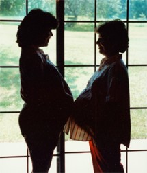 Two Pregnant Ladies