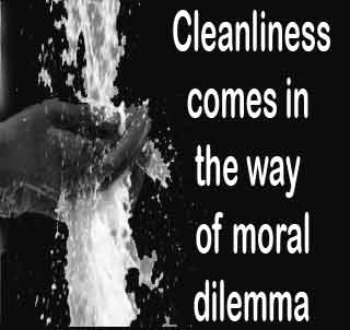 Cleanliness Affects Judgement