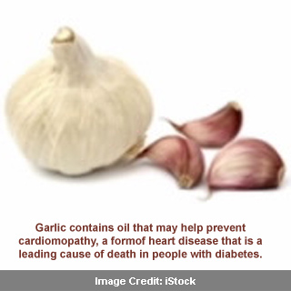 Garlic Oil Aids Diabetics