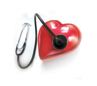 Heart And Stethoscope