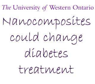 Text Nanocomposites diabetes