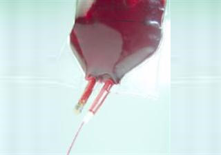 URMC blood bag